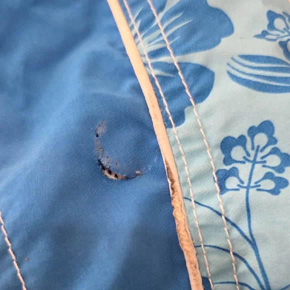 Faded Glory Mens Blue Swimwear Floral Board Shorts Bathing Swim Suit Size XL - Picture 7 of 8